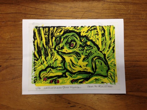 Blog Image for Art Tuesday Tree Frog and Kissing Princes