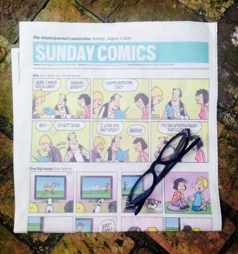 Blog Image for Sentimental Sunday  - Sunday Comics and Silly Putty