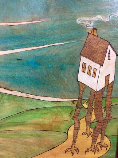 Blog Image for Art Tuesday - Walking House by Lee Laney