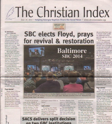 Media Scan for Georgia Christian Index