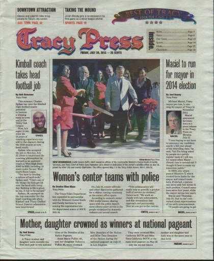 Media Scan for Tracy Free Press