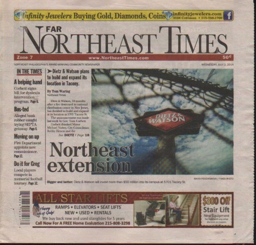 Media Scan for Philadelphia Northeast Times
