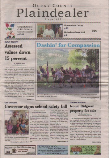 Media Scan for Ouray County Plaindealer