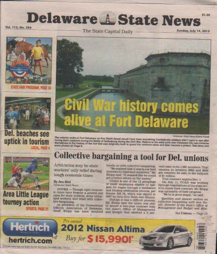 Media Scan for Dover Delaware State News