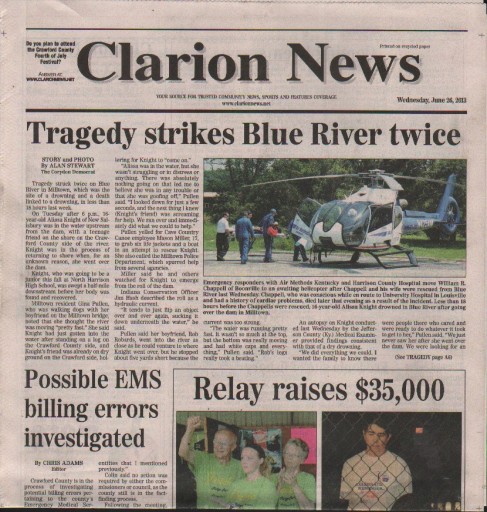 Media Scan for Crawford Clarion News