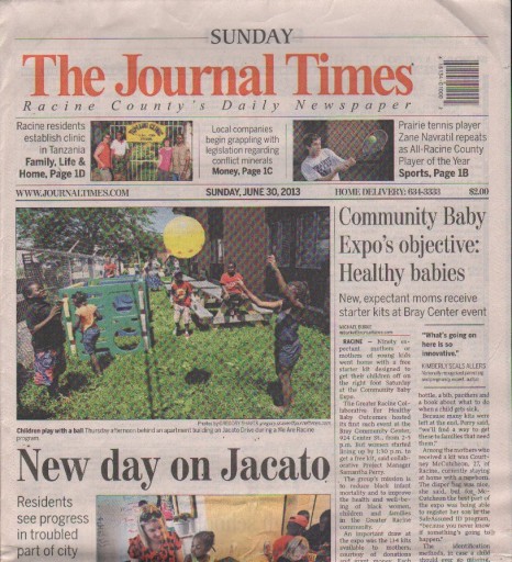 Media Scan for Racine Journal
