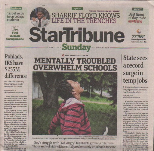 Media Scan for Minneapolis Star Tribune