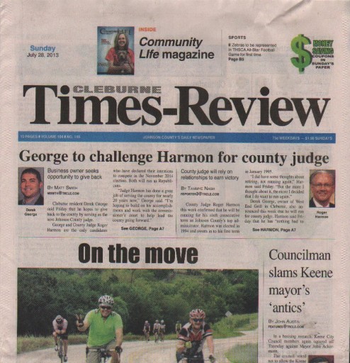 Media Scan for Cleburne Times-Review