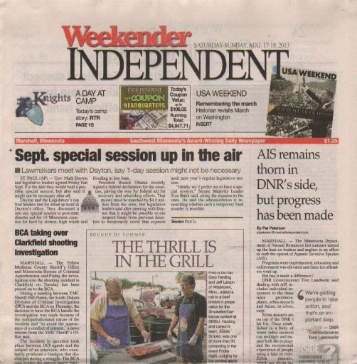 Media Scan for Marshall Independent