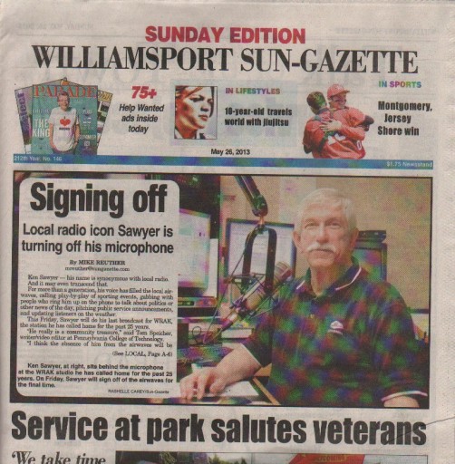 Media Scan for Williamsport Sun-Gazette