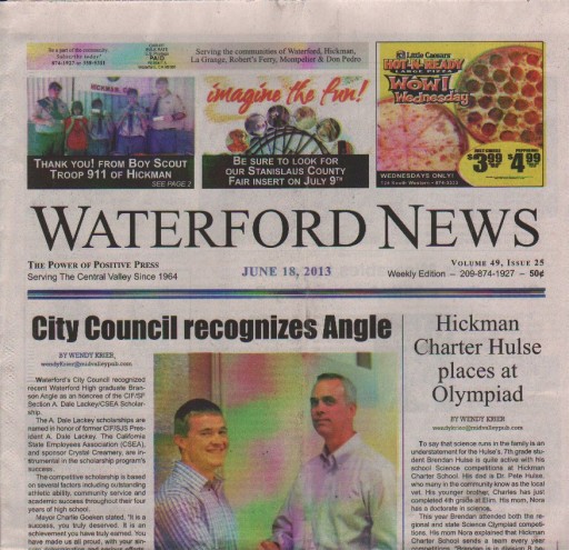 Media Scan for Waterford News