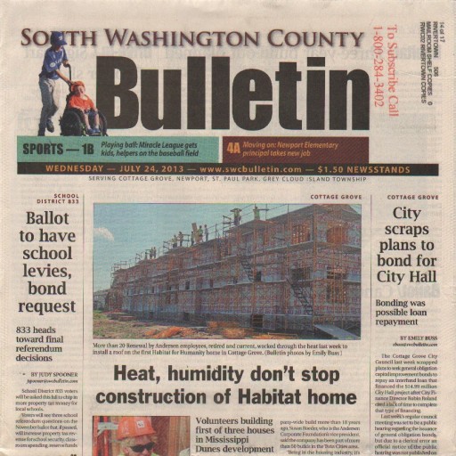 Media Scan for South Washington County Bulletin