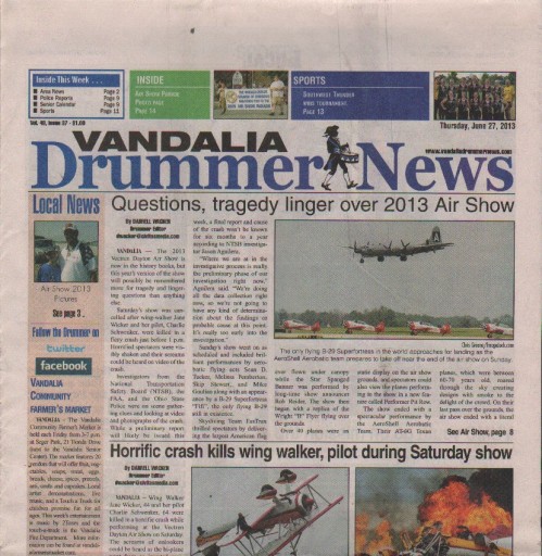 Media Scan for Vandalia Drummer News