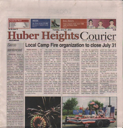 Media Scan for Huber Heights Courier Times