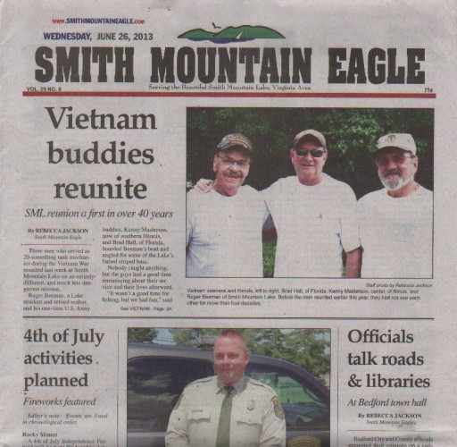 Media Scan for Moneta Smith Mountain Eagle