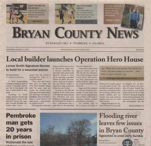 Media Scan for Bryan County News