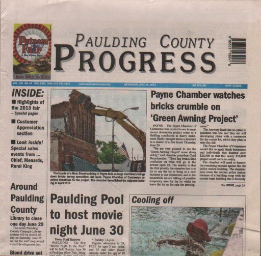 Media Scan for Paulding County Progress