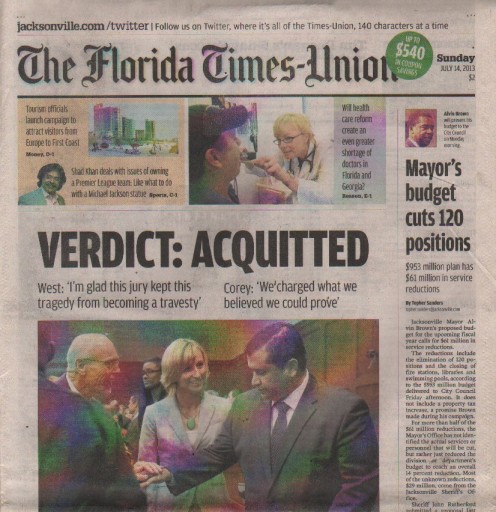 Media Scan for Jacksonville Florida Times Union