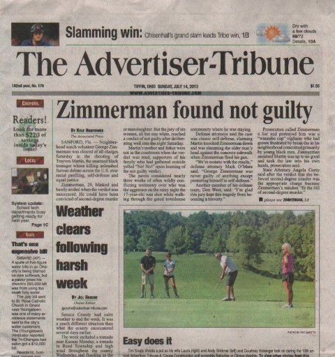 Media Scan for Tiffin Advertiser Tribune