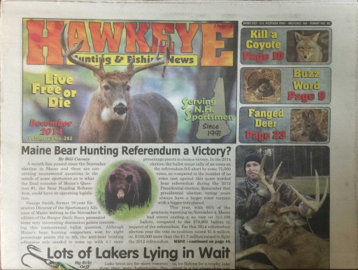 Media Scan for Hawkeye Hunting &amp; Fishing News