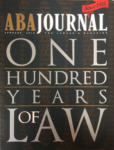 Media Scan for ABA (American Bar Association) Journal