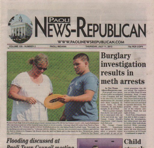 Media Scan for Paoli News-Republican