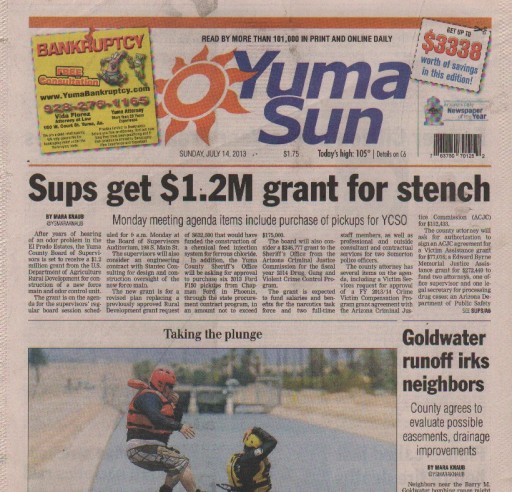 Media Scan for Yuma Daily Sun
