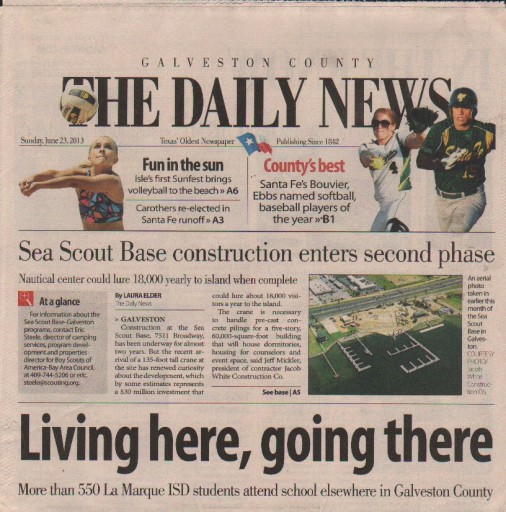 Media Scan for Galveston County Daily News