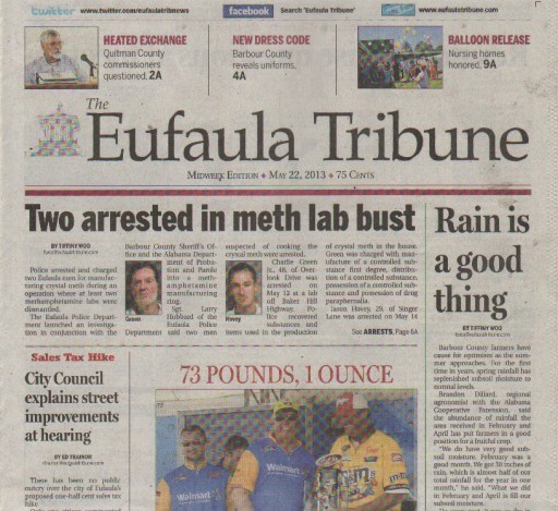 Media Scan for Eufaula Tribune