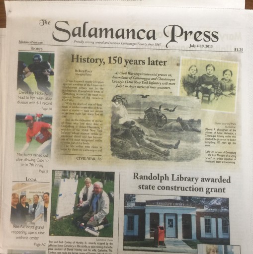 Media Scan for Salamanca Press