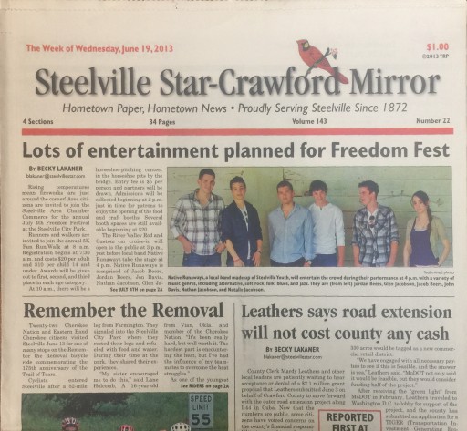 Media Scan for Steelville Star-Crawford Mirror