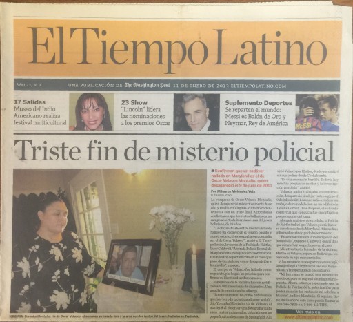 Media Scan for El Tiempo Latino - Washington DC