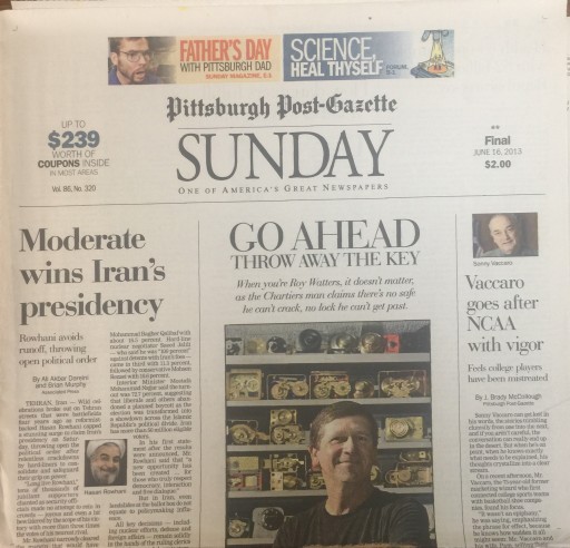 Media Scan for Pittsburgh Post-Gazette