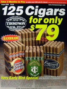 Media Scan for Thompson Cigar Catalog BIow-In