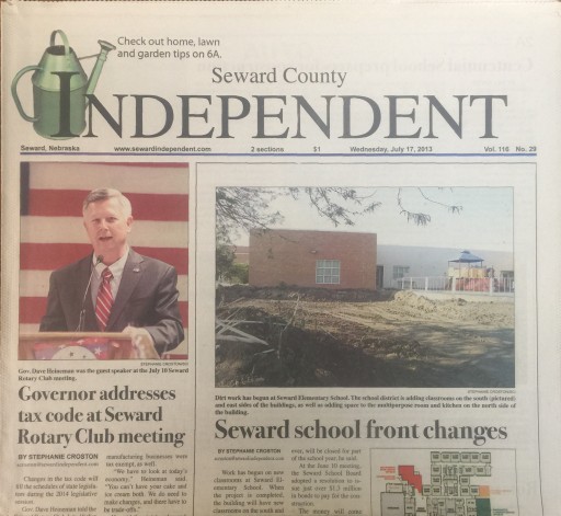 Media Scan for Seward County Independent