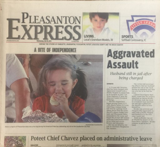 Media Scan for Pleasanton Express