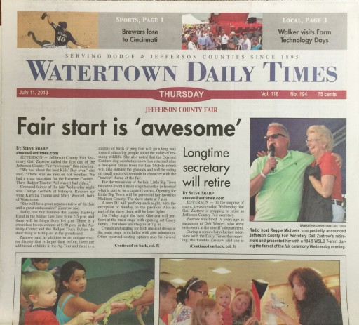 Media Scan for Watertown Daily Times