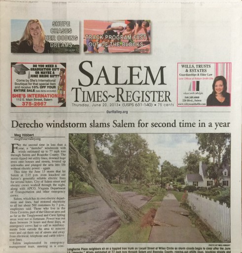 Media Scan for Salem Times-Register