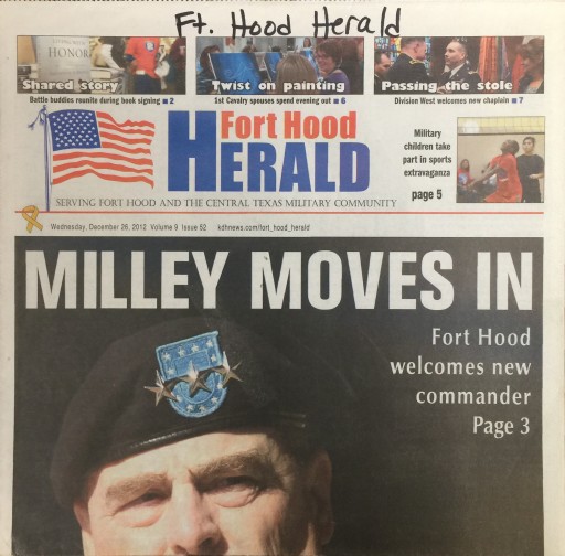 Media Scan for Fort Hood Herald