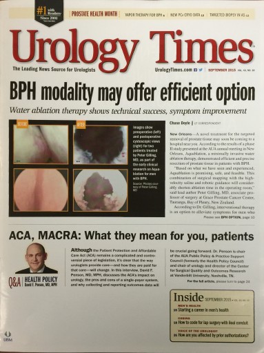 Media Scan for Urology Times