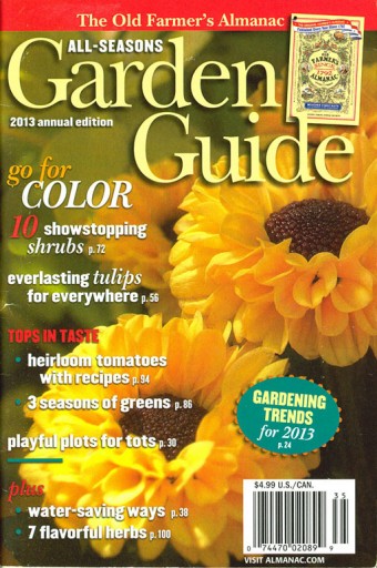 Media Scan for All Season&#039;s Garden Guide