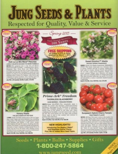 Media Scan for Jung Seed Catalog Blow In