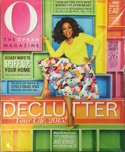 Media Scan for O, The Oprah Magazine Polybag Onserts