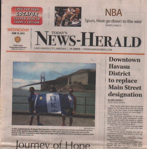 Media Scan for Lake Havasu City Today&#039;s News-Herald
