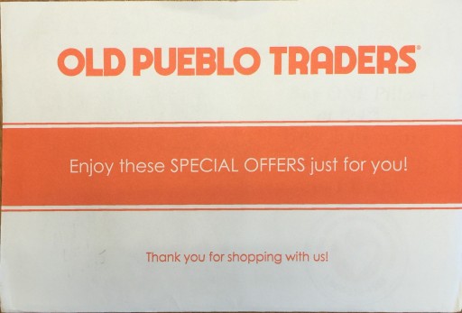 Media Scan for Old Pueblo Traders Package Insert Program