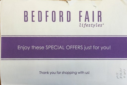 Media Scan for Bedford Fair Package Insert Program