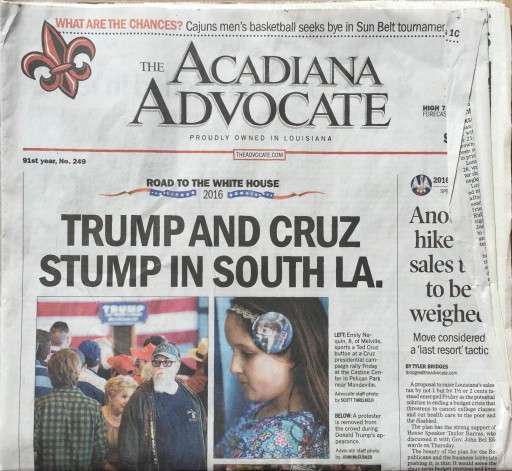 Media Scan for Acadiana Advocate