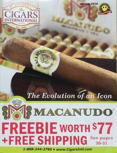 Media Scan for Cigars International Catalog Inserts