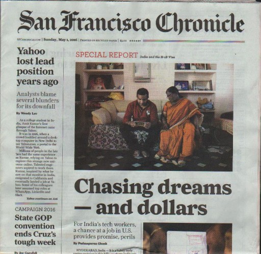 Media Scan for San Francisco Chronicle