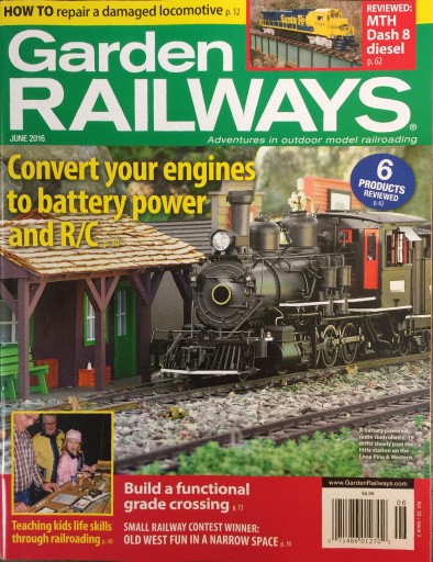 Media Scan for Garden Railways Magazine